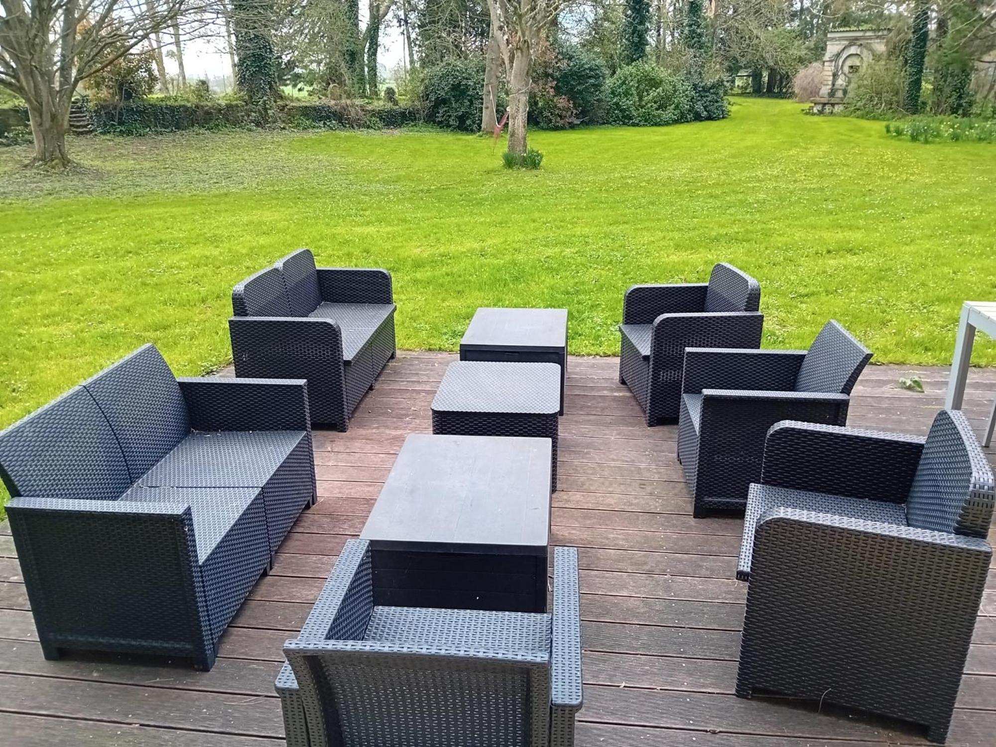 Magnifique Chateau Renove Proche Bourg Grand Parc Belle Terrasse Billard, Ping Pong, Proche Bayeux Et Plages Du Debarquement Tilly-sur-Seulles Ngoại thất bức ảnh